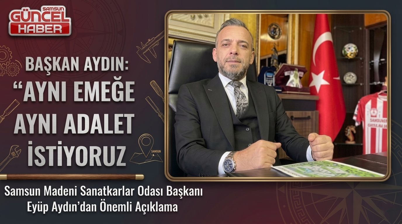 Başkan Aydın: “Aynı Emeğe Aynı Adalet İstiyoruz” – Eski Sanayi Esnafından Dönüşüm Sürecine Dahil Edilme Talebi