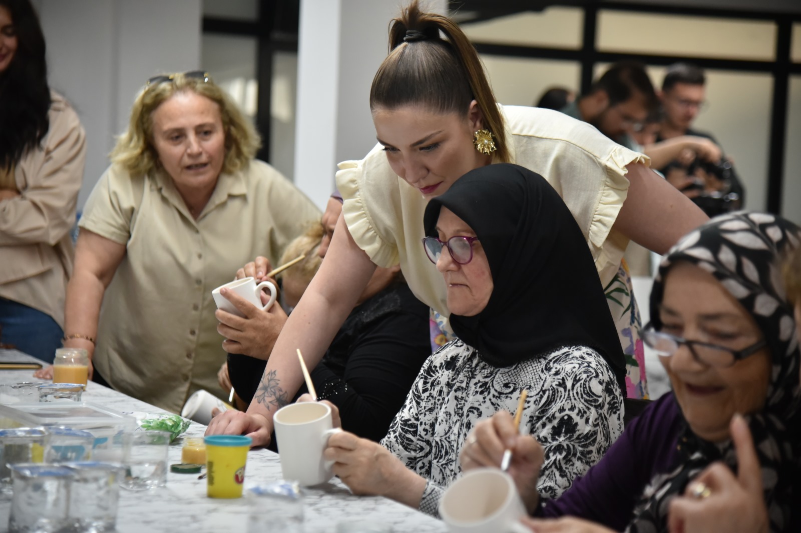 Atakum Belediyesi ekiplerinden anlamlı ziyaret