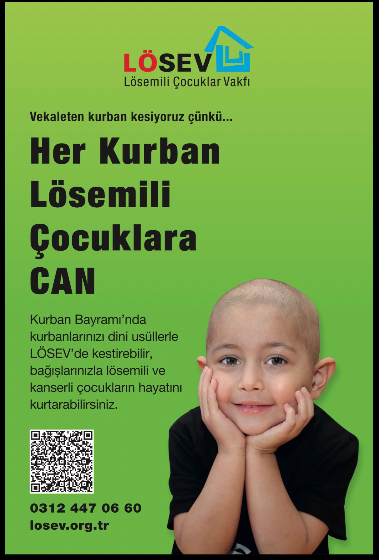 LÖSEV’den Kurban Bağışı Kampanyası: Destekler Yıl Boyunca Ulaşıyor