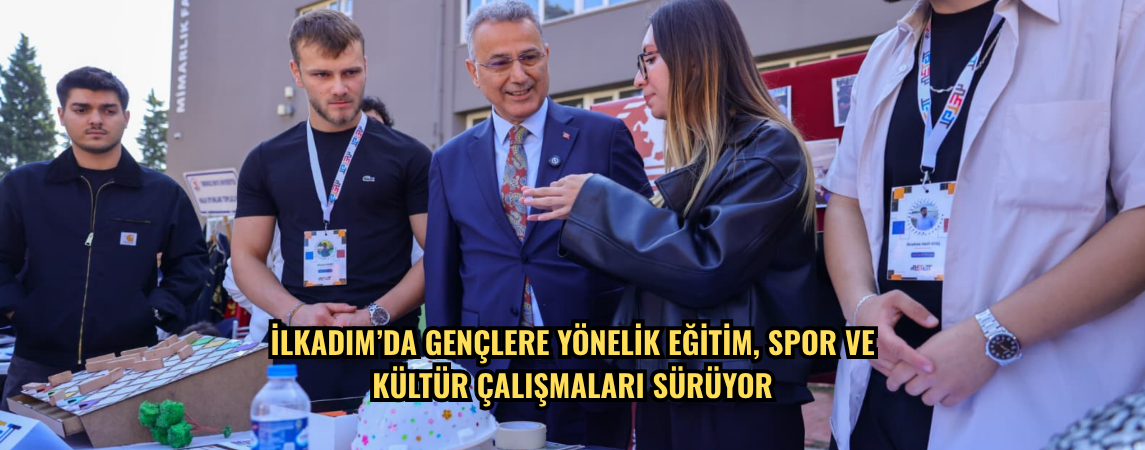 İlkadım’da gençlere yönelik eğitim, spor ve kültür çalışmaları sürüyor