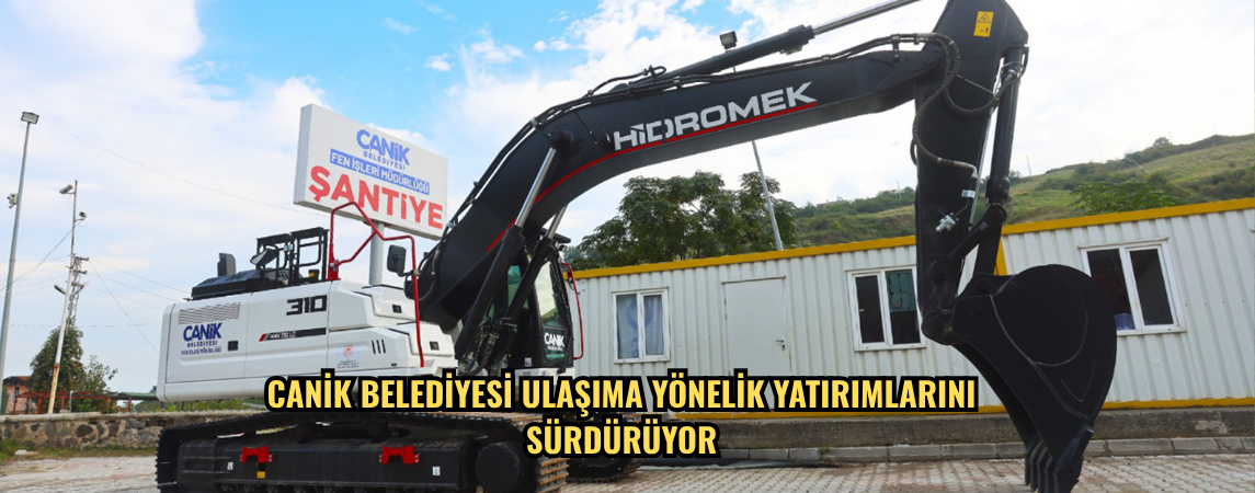 Canik Belediyesi Ulaşıma Yönelik Yatırımlarını Sürdürüyor