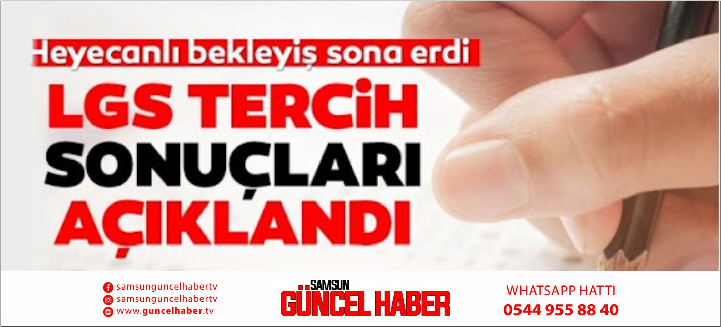 LGS yerleştirme sonuçları açıklandı